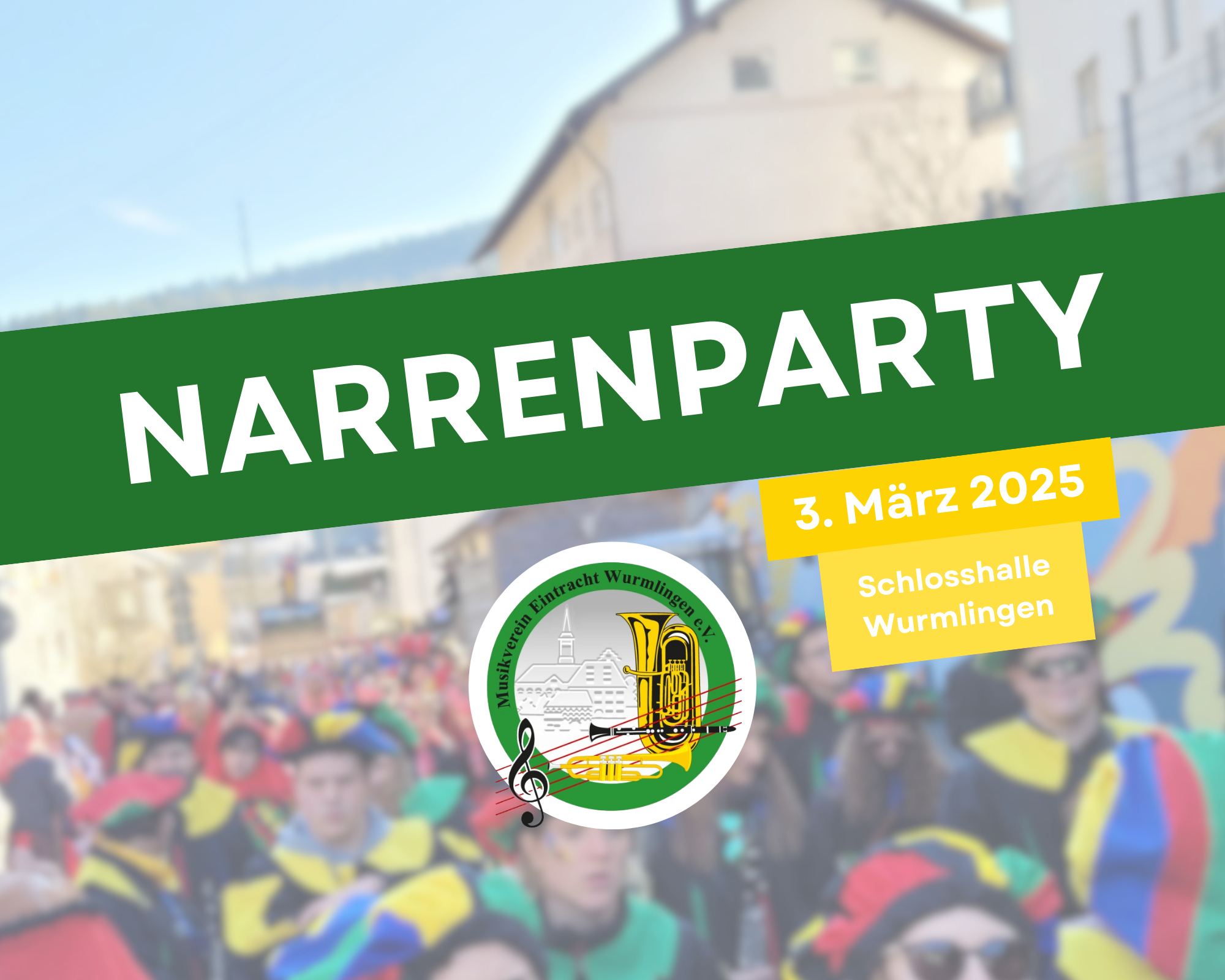 Narrenparty am Fasnetmäntig